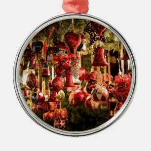 Julen marknadsför hängande Baubles Nuremberg Julgransprydnad Metall