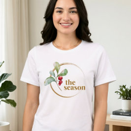 Julen med julbär Bella Canvas T Shirt