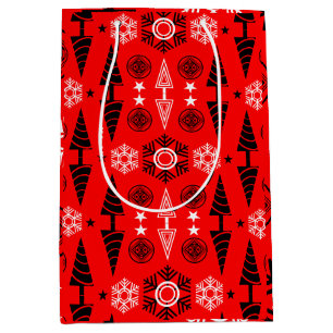 Julen Red and Black Art nouveau
