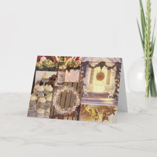 Julen returnerar helgkort (Framsida)