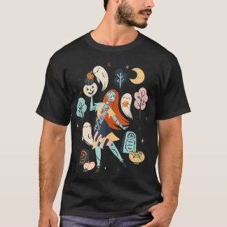 Julen Sally Ghost Halloween T Shirt