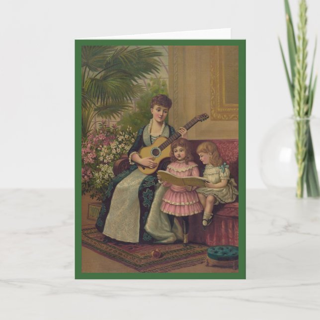 Julen Sång Helgkort (Framsida)