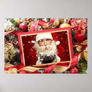 Julen Santa/anpassningsbarna PHOTO poster