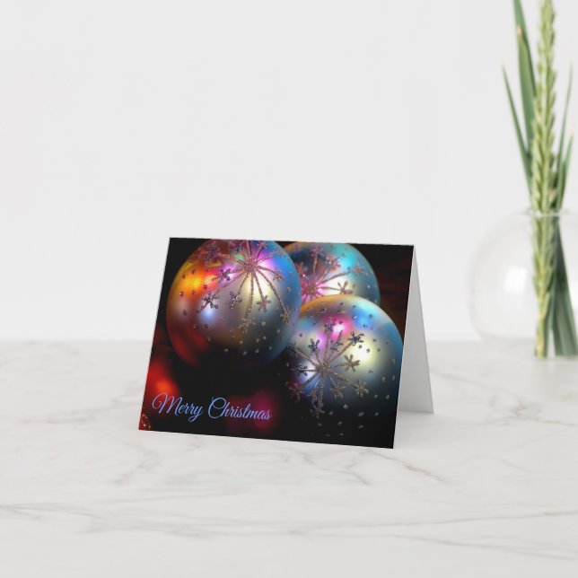 Julen smyckar 2011 2 helgkort (Framsida)