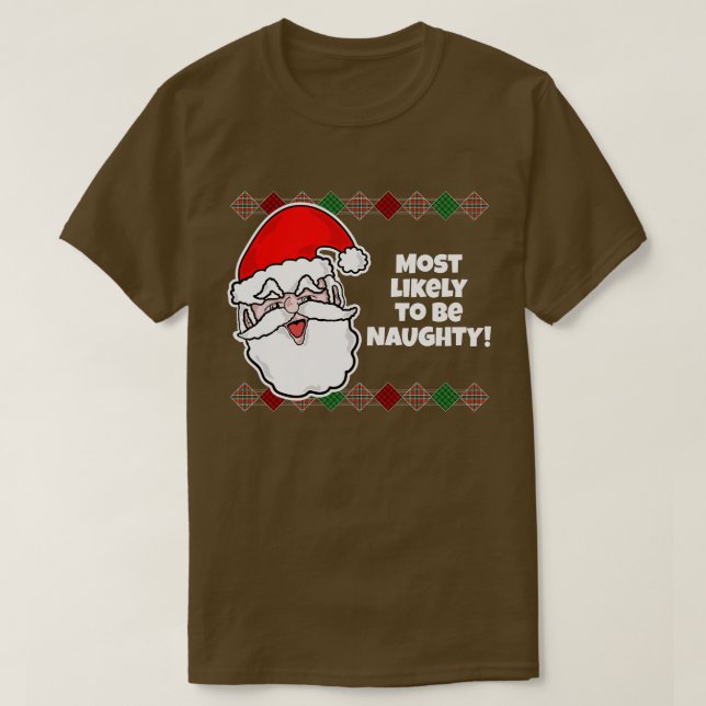 Julen som troligtvis.. Joke T-Shirt (Design framsida)