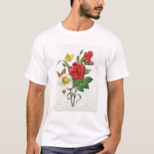 Julen steg, helleborusen niger tee shirt (Framsida)