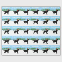 Julen svärtar den Labrador Santa hatten