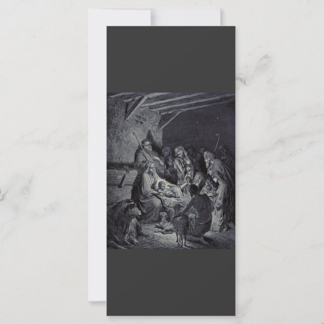 Julenatt av Gustave Doré Premium Victorian bläck (Framsida)