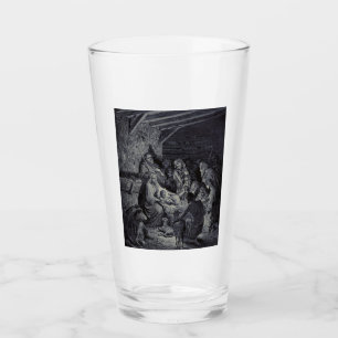 Julenatt av Gustave Doré Premium Victorian bläck Glaskopp