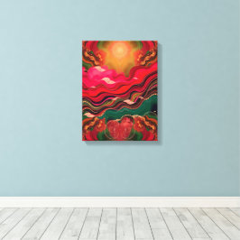 Julenergi Bloom – Frekvensomsluten Canvas