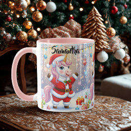 Julenhet Unicorn Mugg