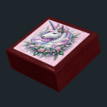 Julenmajs på Rosa Shiny Papper Minnesask<br><div class="desc">Förvara dina skatter eller ge en förmånslåda till någon som en vacker gåva. Nu finns det möjlighet att välja trä ramar. Många utformningar för olika tillfälle finns i min butik.</div>