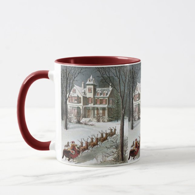 Julenostalgi, Sankt Nikolaus med renar Mugg (Vänster)