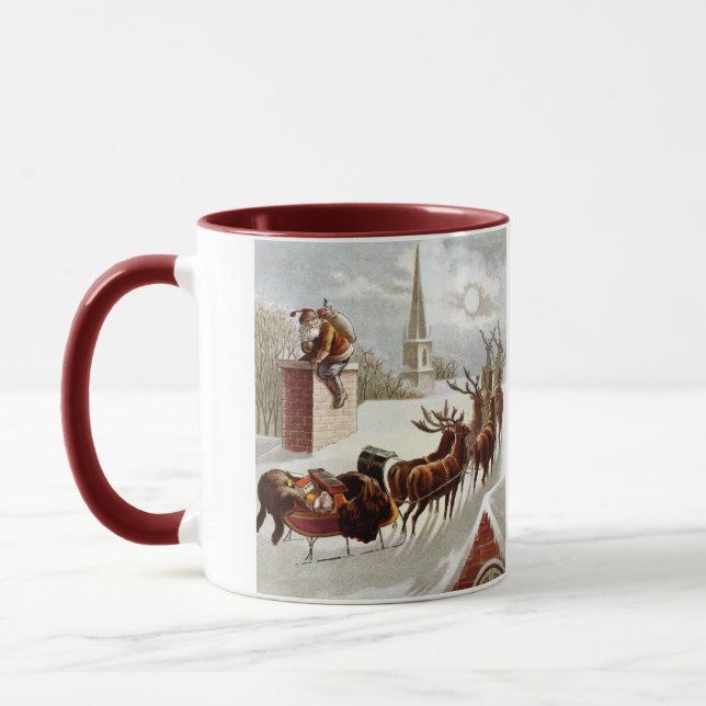Julenostalgi, Sankt Nikolaus på taket Mugg (Vänster)
