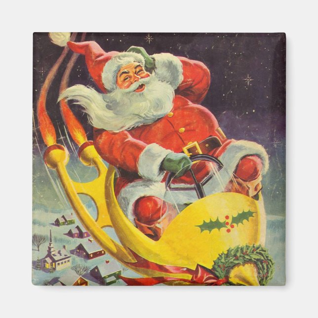 Julenostalgi, Tomte i rymdskepp Magnet (Framsidan)