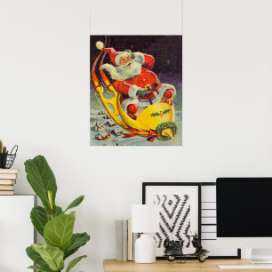 Julenostalgi, Tomte i rymdskepp Poster