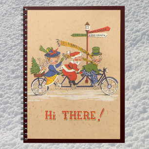 Julenostalgi, Tomte på cykel Anteckningsbok