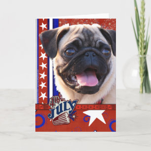 Julens 4:e brandman - Pug Kort