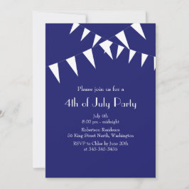 Julens 4:e inbjudan till Blue Flaggor Party