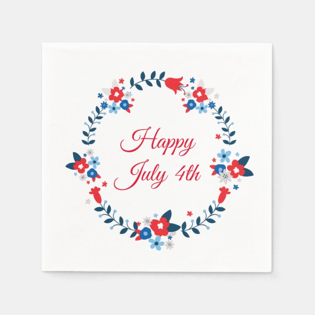 Julens 4:e Pappra blöjor Pappersservett (Framsidan)