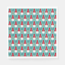 Julens 4:e Rocket Pop Patriotic Popsicle Red Blue