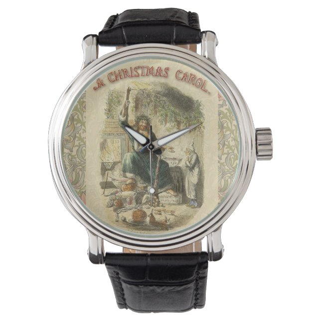 Julens Andedräkt Scrooge Armbandsur (Framsida)