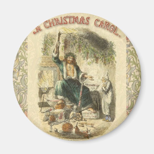 Julens Andedräkt Scrooge Magnet (Framsidan)