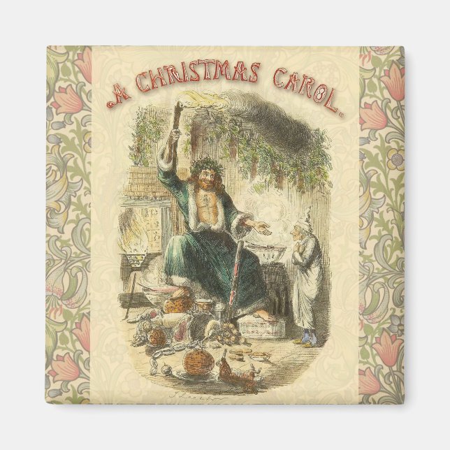Julens Andens närvaro Scrooge Magnet (Framsidan)
