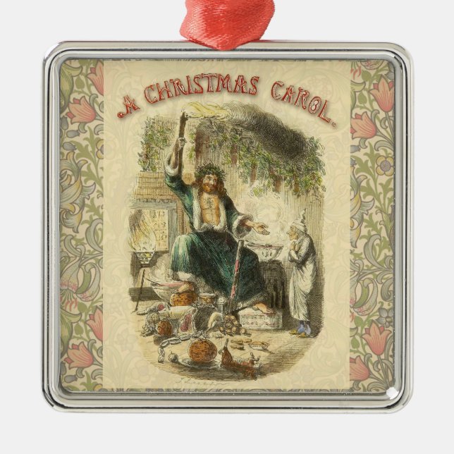 Julens Andetagande Scrooge Julgransprydnad Metall (Framsidan)