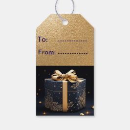 Julens Anpassningsbar - Märkre Presentetikett