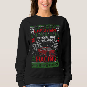 Julens automatiska Tävla Lustigt Julafton Sweater T Shirt