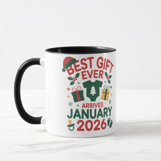 Julens bästa gåva från januari 2026 Par Mugg (Vänster)