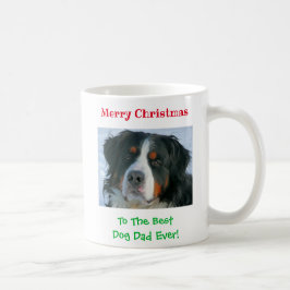 Julens bästa Hund Pappa någonsin Pet Photo Kaffemugg