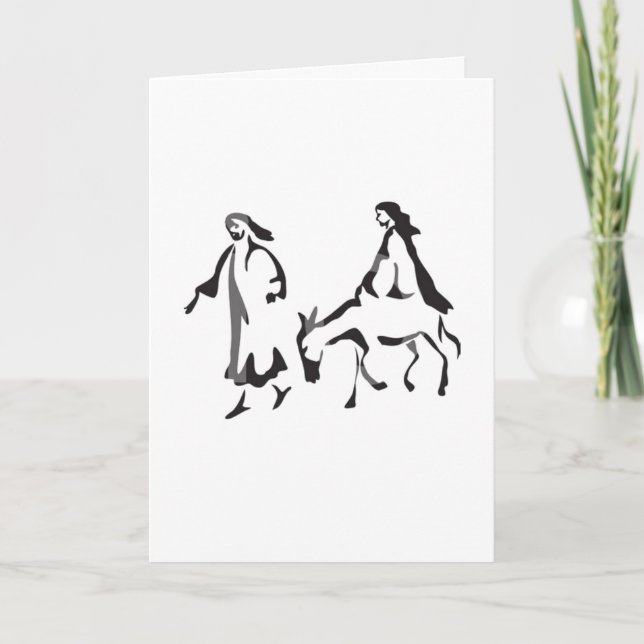 Julens betydelse tack kort (Framsida)