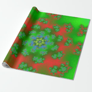 Julens Blommigt Sprinkles Presentpapper