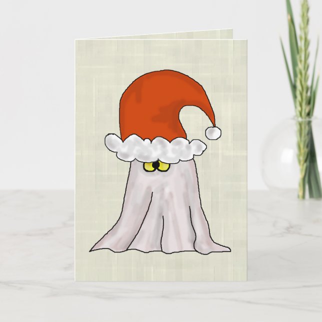 Julens brinnande julkort helgkort (Framsida)