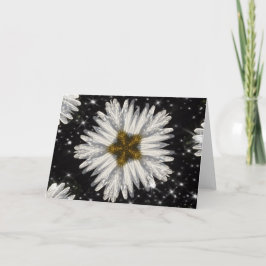 Julens Daisy Star Helgkort