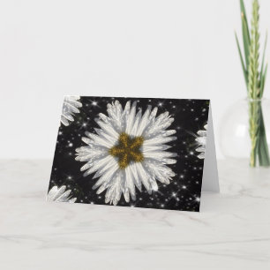 Julens Daisy Star Helgkort