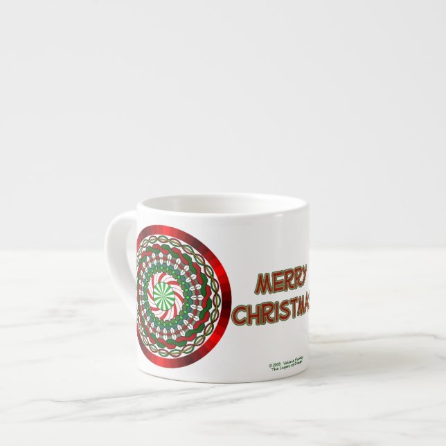 Julens färger Specialmugg Espressomugg (Framsida vänster)