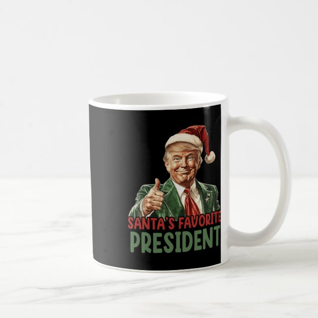 Julens favoritpresident, julklapp 2024 kaffemugg (Höger)