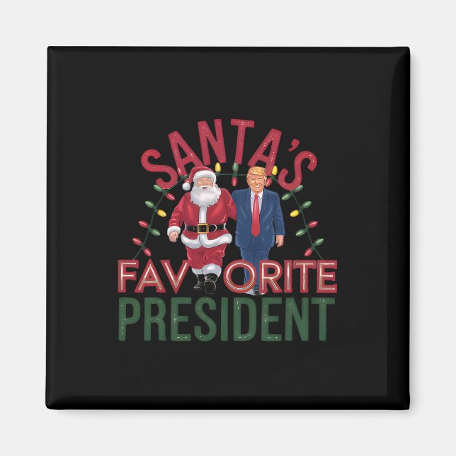 Julens favoritpresident magnet (Framsidan)
