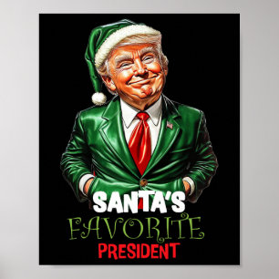 Julens favoritpresident rolig Trump  Poster