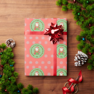 Julens fina lista - Kids Gift från Jultomten Presentpapper