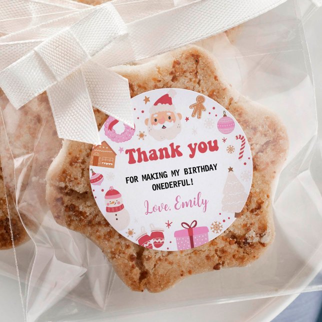 Julens Födelsedagsfest - etiketter (Skapare uppladdad)