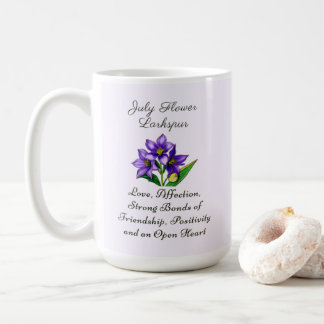 Julens födelsemånad Blommor Blommigt Art Kaffemugg