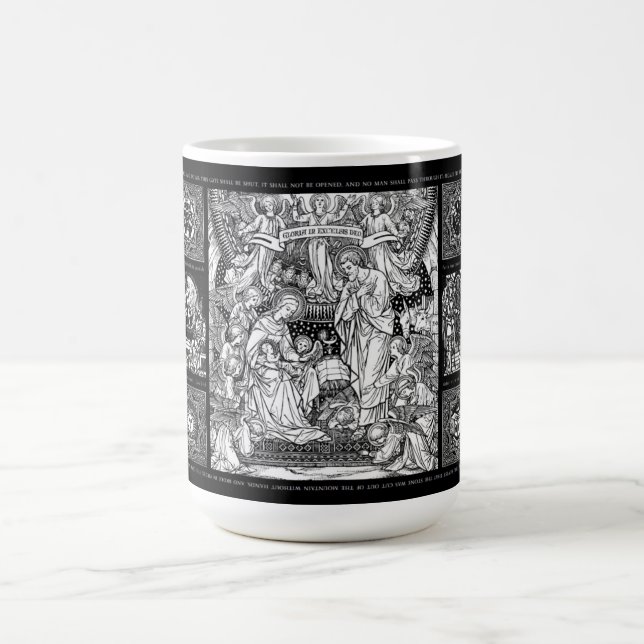 Julens födelsetal Jesus Mary Joseph Kaffemugg (Center)