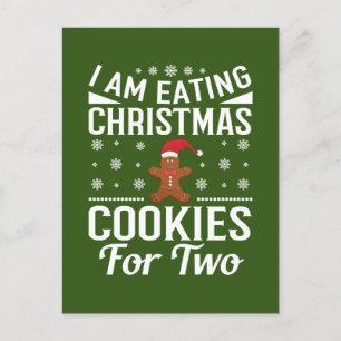 Julens gravid - bringbröd helg vykort