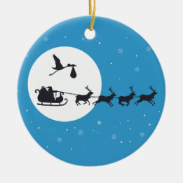 Julens Gravid Ornament - Kommer till staden