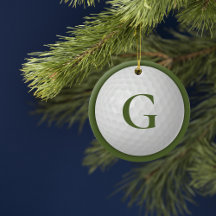 Julens Grönt Monogram Golf Boll
