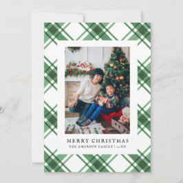 Julens Grönt - Platt Helgdag Julkort